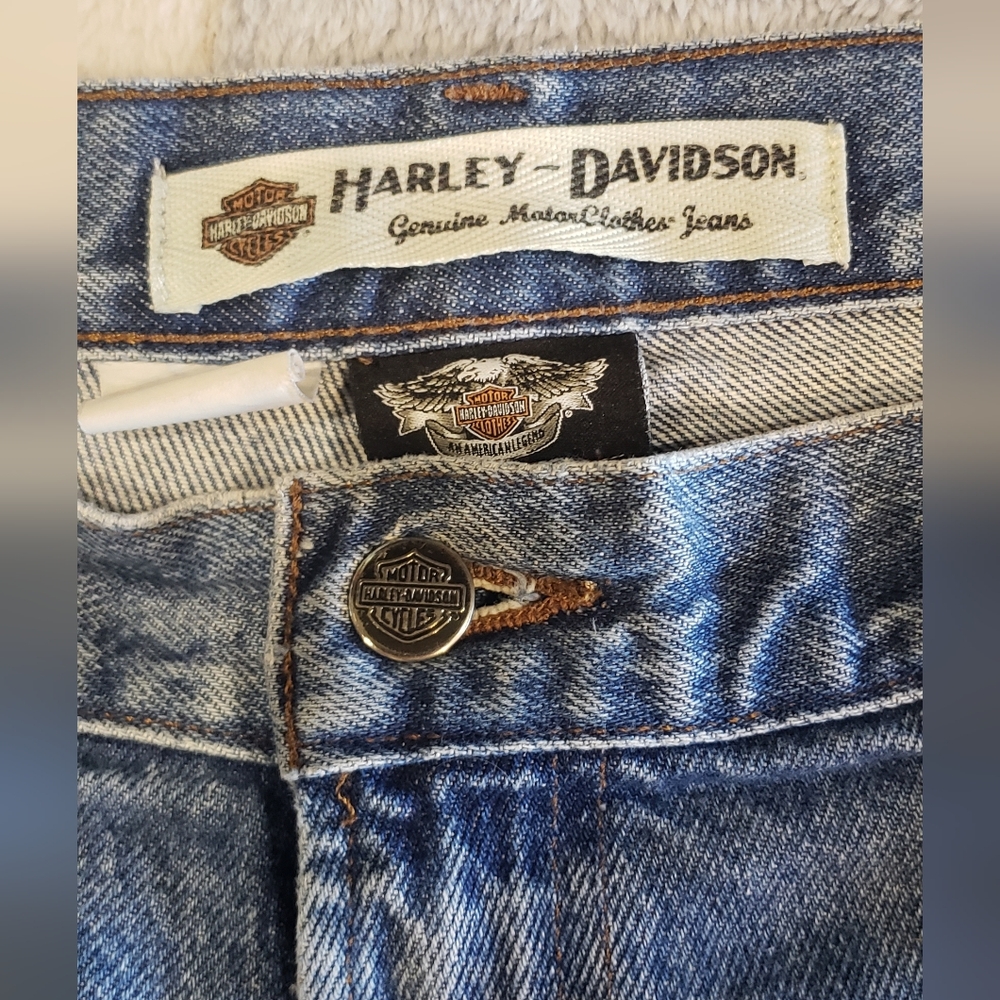 Harley-Davidson Blue Denim Men's Jeans